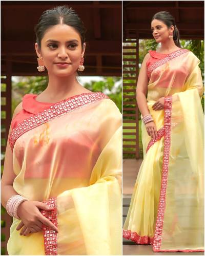 Senorita By AT Organza Partywear Saree Collection